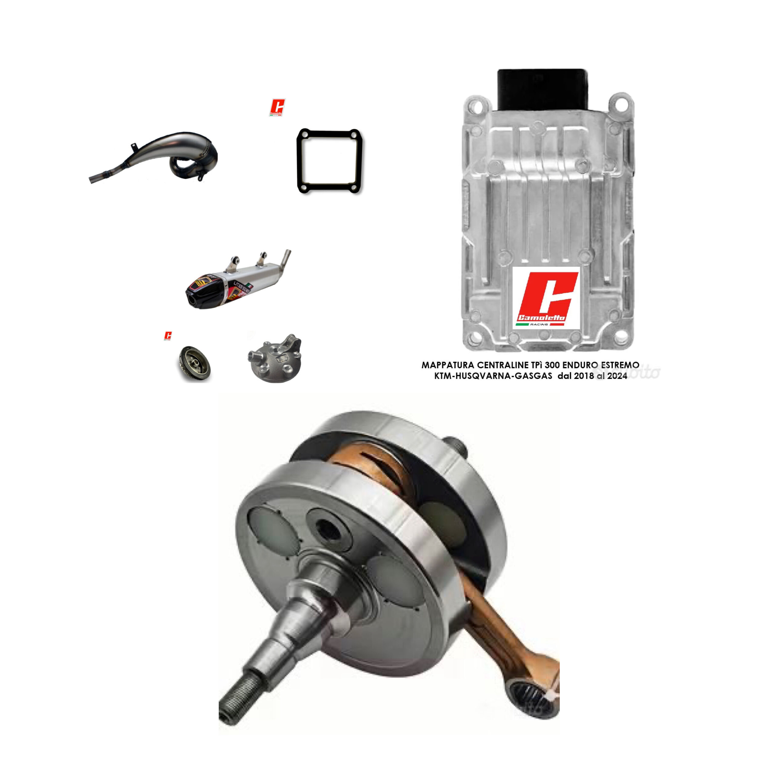 KIT MOTORE D (Albero motore fornito dal cliente)